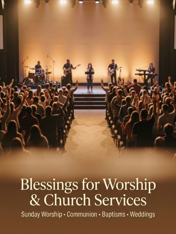 Biblical Blessings and Benedictions for Church Services and Worship