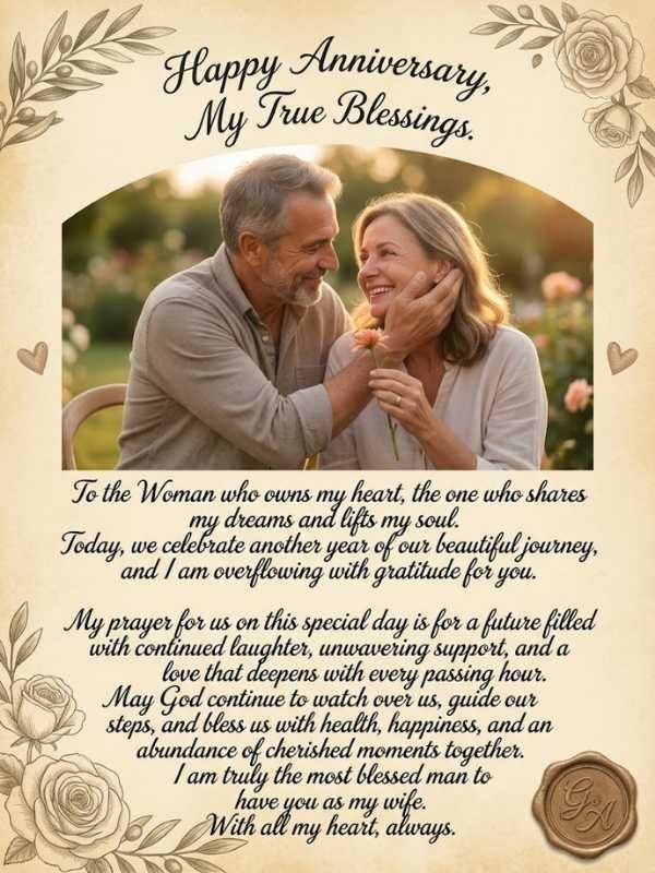 Longer Anniversary Card Messages