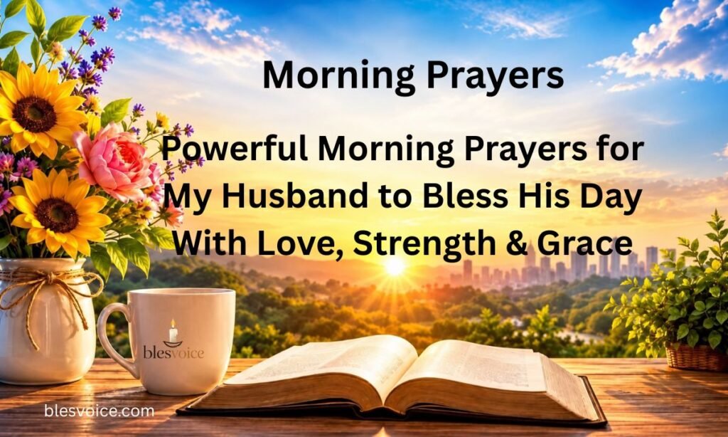 Powerful Morning Prayers for My Husband to Bless His Day With Love, Strength & Grace