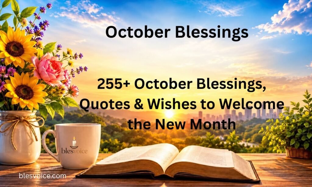 255+ October Blessings, Quotes & Wishes to Welcome the New Month