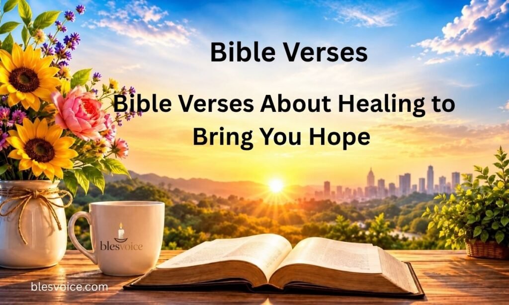 26 Bible Verses About Healing to Bring You Hope