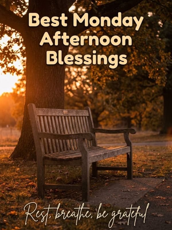 Best Monday Afternoon Blessings