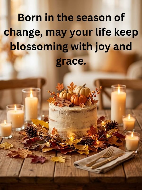 Heartfelt October Birthday Wishes