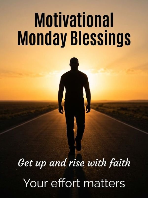 Motivational Monday Blessings