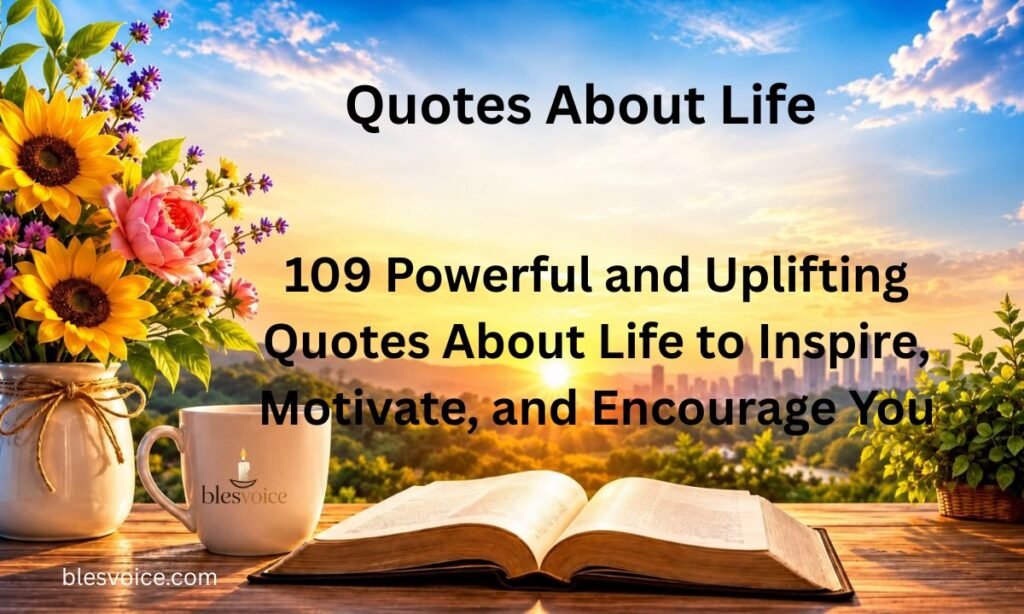 109 Powerful and Uplifting Quotes About Life to Inspire, Motivate, and Encourage You